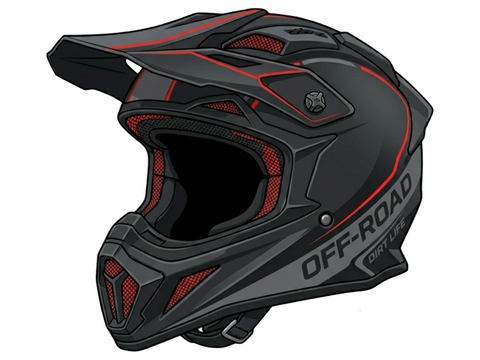 Cascos todoterreno de moto