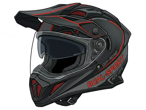 Cascos de moto Dual