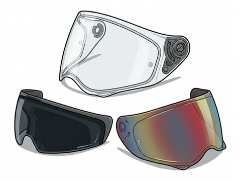 Accesorios para cascos de moto