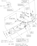 Sistema De Escape Completo Con Catalizador Y Homologación Acústica Sito Acero - Leovince Compatible Con Aprilia Habana 50 (1999-2003)