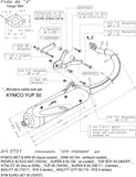 Complete Catalytic Exhaust System With Sound Certification Sito Stainless Steel - Leovince Compatible With Kymco Top Boy 50 On/Off (1996-2006)