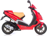 Sistema De Escape Completo Con Catalizador Y Homologación Acústica Sito Acero - Leovince Compatible Con Aprilia Sr 50 Sport Pro (2003-2004)