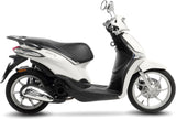 Sistema De Escape Completo Sin Catalizador Y Sin Homologación Acústica Sitoplus Acero - Leovince Compatible Con Piaggio Liberty 50 I Get 3V 4T (2018-2020)
