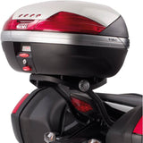 Monokey Trekker Lite Gray Top Case - 35 Lt Trekker Lite Technopolymer - Givi Compatible With Honda Cbr 600 F (2011-2013)