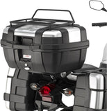 Monolock Black Top Case - 30 Lt Technopolymer - Givi Compatible With Honda Nc 700 S (2012-2013)