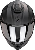 Full-Face Motorcycle Helmet Scorpion Exo Exo-1500 Air Ultra Tct Matt Silver Black Red Dual Size M