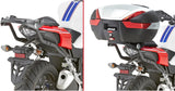 Baúl Monokey Arena Negro Tech 45 Lt Arena Plastico - Givi Compatible Con Honda Cb 500 F (2016-2018)