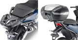 Baúl Monolock Negro 30 Lt C30N Plastico - Givi Compatible Con Honda Forza 750 (2021-2024)