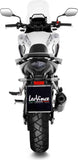Tubo De Escape Sin Homologación Acústica Nero Acero Fondo Carbono - Leovince Compatible Con Honda Cbr 500 R (2019-2023)