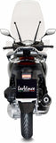 Sistema De Escape Completo Con Catalizador Y Homologación Acústica Nero Acero Fondo Carbono - Leovince Compatible Con Honda Sh 125 I (2020-2023)