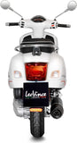 Sistema De Escape Completo Sin Catalizador Y Sin Homologación Acústica Nero Acero Fondo Carbono - Leovince Compatible Con Piaggio Vespa Gts 300 Hpe (2021-2024)