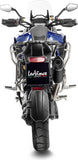 Tubo De Escape Sin Homologación Acústica Nero Acero Fondo Carbono - Leovince Compatible Con Triumph Tiger 1200 Gt Explorer (2022-2024)