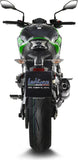 Tubo De Escape Con Homologación Acústica Lv Pro Acero Fondo Carbono - Leovince Compatible Con Kawasaki Z 900 A2 (2018-2024)