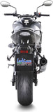 Tubo De Escape Con Homologación Acústica Lv One Evo Acero Fondo Carbono - Leovince Compatible Con Suzuki Gsx-S 750 - Z Abs (2017-2020)