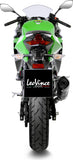 Tubo De Escape Con Homologación Acústica Lv One Evo Carbono Fondo Carbono - Leovince Compatible Con Kawasaki Ninja 400 (2022-2023)