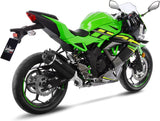Tubo De Escape Sin Homologación Acústica Lv One Evo Carbono Fondo Carbono - Leovince Compatible Con Kawasaki Ninja 125 (2019-2024)