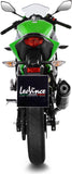Tubo De Escape Sin Homologación Acústica Lv One Evo Carbono Fondo Carbono - Leovince Compatible Con Kawasaki Ninja 125 (2019-2024)