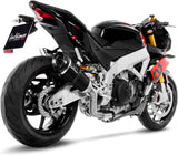 Tubo De Escape Sin Homologación Acústica Factory S Carbono Fondo Carbono - Leovince Compatible Con Aprilia Rsv4 1100 (2021-2024)