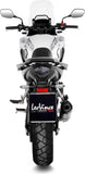 Tubo De Escape Sin Homologación Acústica Lv One Evo Acero Fondo Carbono - Leovince Compatible Con Honda Cb 500 F (2019-2023)