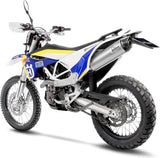 Tubo De Escape Con Homologación Acústica Lv One Evo Acero Fondo Carbono - Leovince Compatible Con Husqvarna 701 Supermoto (2017-2020)