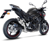 Tubo De Escape Con Homologación Acústica Lv Pro Acero Fondo Carbono - Leovince Compatible Con Kawasaki Z 900 (2020-2024)