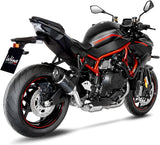 Tubo De Escape Sin Homologación Acústica Lv Pro Carbono Fondo Carbono - Leovince Compatible Con Kawasaki Z H2 1000 (2020-2024)
