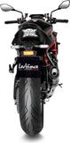 Tubo De Escape Sin Homologación Acústica Lv Pro Carbono Fondo Carbono - Leovince Compatible Con Kawasaki Z H2 1000 (2020-2024)