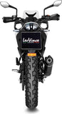 Tubo De Escape Con Homologación Acústica Lv One Evo Acero Negro Fondo Carbono - Leovince Compatible Con Ktm 390 Adventure (2020-2024)