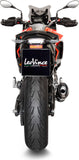Tubo De Escape Sin Homologación Acústica Factory S Acero Negro Fondo Carbono - Leovince Compatible Con Bmw F 900 R - Xr - A2 (2020-2024)
