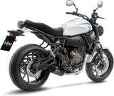 Sistema De Escape Completo Con Catalizador Y Homologación Acústica Lv One Evo Carbono Fondo Carbono - Leovince Compatible Con Yamaha Mt-07 (2021-2024)