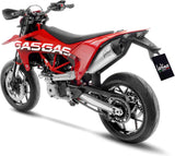 Sistema De Escape Completo Sin Catalizador Y Sin Homologación Acústica Lv One Evo Acero Fondo Carbono - Leovince Compatible Con Ktm 690 Smc R (2019-2024)
