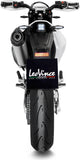 Sistema De Escape Completo Con Catalizador Y Homologación Acústica Lv One Evo Acero Fondo Carbono - Leovince Compatible Con Husqvarna 701 Enduro - Lr (2017-2020)