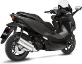 Sistema De Escape Completo Con Catalizador Y Homologación Acústica Lv One Evo Acero Fondo Carbono - Leovince Compatible Con Honda Forza 125 (2021-2024)