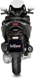 Sistema De Escape Completo Con Catalizador Y Homologación Acústica Lv One Evo Acero Fondo Carbono - Leovince Compatible Con Honda Forza 125 (2021-2024)