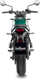 Complete Exhaust System Without Catalytic Converter And Without Sound Certification Lv One Evo Carbon Fiber Carbon Fiber End Cap - Leovince Compatible With Kawasaki Ninja 650 (2021-2026)