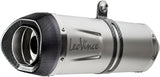 Complete Catalytic Exhaust System With Sound Certification Lv One Evo Stainless Steel Carbon Fiber End Cap - Leovince Compatible With Triumph Trident 660 (2021-2024)