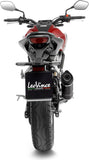 Sistema De Escape Completo Con Catalizador Y Homologación Acústica Lv One Evo Acero Negro Fondo Carbono - Leovince Compatible Con Honda Cb 125 R Neo Sports Café (2021-2023)