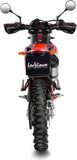 Tubo De Escape Con Homologación Acústica Lv One Evo Acero Fondo Carbono - Leovince Compatible Con Beta Rr 4T 125 Lc (2025-2026)