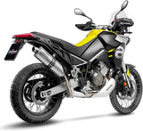 Tubo De Escape Con Homologación Acústica Lv One Evo Acero - Leovince Compatible Con Aprilia Tuareg 660 (2022-2024)