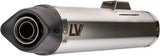 Tubo De Escape Sin Homologación Acústica Lv One Evo Acero Fondo Carbono - Leovince Compatible Con Can Am Ryker 600 Sport - Rally (2019-2024)