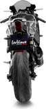 Sistema De Escape Completo Sin Catalizador Y Sin Homologación Acústica Factory S Acero Negro Fondo Carbono - Leovince Compatible Con Yamaha Yzf-R7 700 (2021-2024)