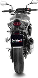 Tubo De Escape Con Homologación Acústica Lv One Evo Acero Fondo Carbono - Leovince Compatible Con Honda Cb 750 Hornet (2023-2024)