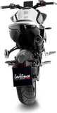Tubo De Escape Sin Homologación Acústica Lv One Evo Acero Negro Fondo Carbono - Leovince Compatible Con Cfmoto 800 Nk Advanced (2023-2024)