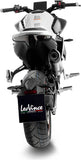 Tubo De Escape Sin Homologación Acústica Lv One Evo Acero Fondo Carbono - Leovince Compatible Con Cfmoto 800 Nk Sport (2023-2024)
