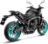 Sistema De Escape Completo Sin Catalizador Y Sin Homologación Acústica Lv Race Acero - Leovince Compatible Con Yamaha Mt-09 Sp (2024-2026)