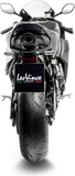 Tubo De Escape Sin Homologación Acústica Lv One Evo Acero Fondo Carbono - Leovince Compatible Con Honda Cbr 600 Rr (2024-2026)