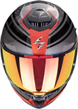 Full-Face Motorcycle Helmet Scorpion Exo Exo-Gt Sp Air Ultra Tct White Blue Arten Size M