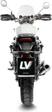 Tubo De Escape Sin Homologación Acústica Classic Racer Acero Fondo Acero - Leovince Compatible Con Honda Gb 350 S (2025-2026)