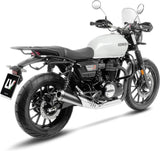 Tubo De Escape Con Homologación Acústica Classic Racer Acero Fondo Acero - Leovince Compatible Con Honda Gb 350 S (2025-2026)