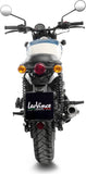 Tubo De Escape Sin Homologación Acústica Gp One Acero Fondo Acero - Leovince Compatible Con Royal Enfield Hunter 350 (2022-2024)
